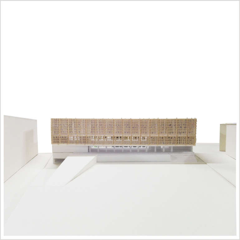 MODELLO ARCHITETTONICO – scala: 1:200