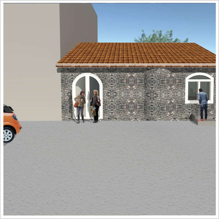 Rendering d’esterno