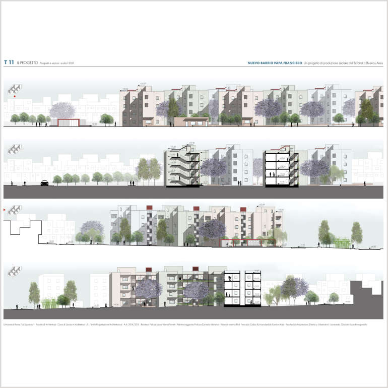 Impaginazione tesi di laurea in architettura