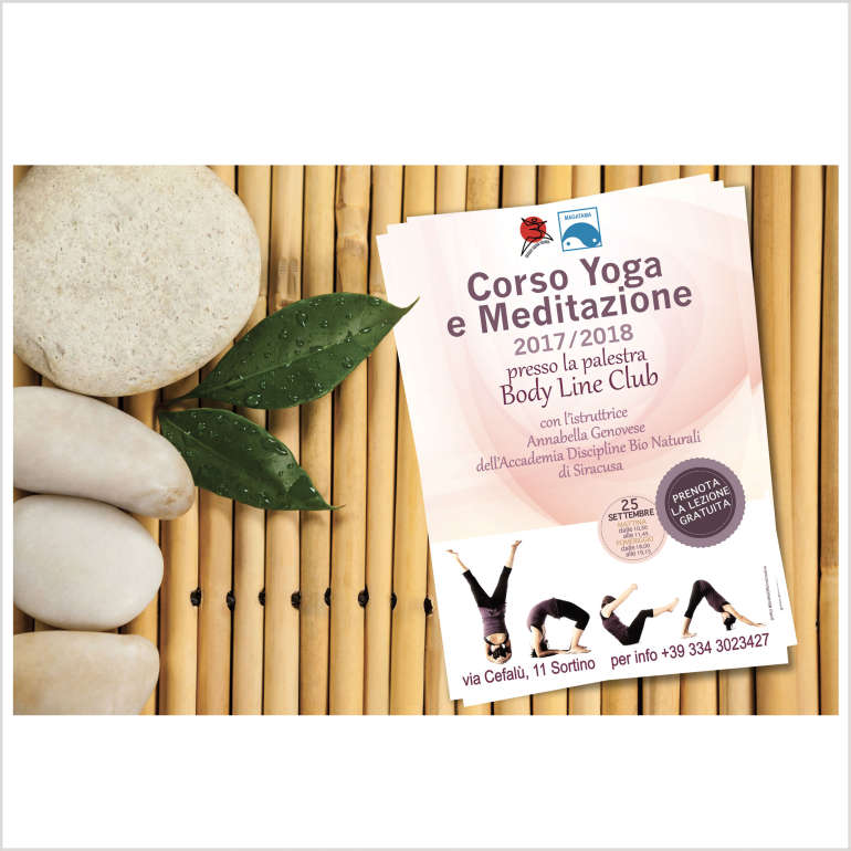 Campagna pubblicitaria Yoga BodyLineClub – Sortino