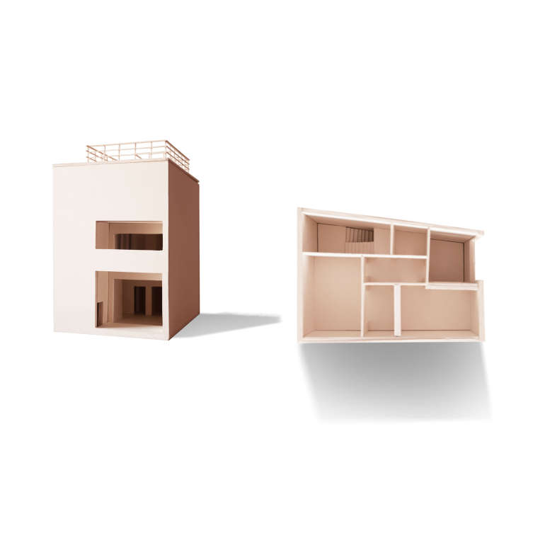 plastico architettonico in balsa
